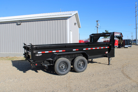 New 2025 PJ Trailers 14' DL GN 15.6K GVWR Dump Trailer