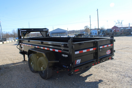 New 2025 PJ Trailers 14' DL GN 15.6K GVWR Dump Trailer