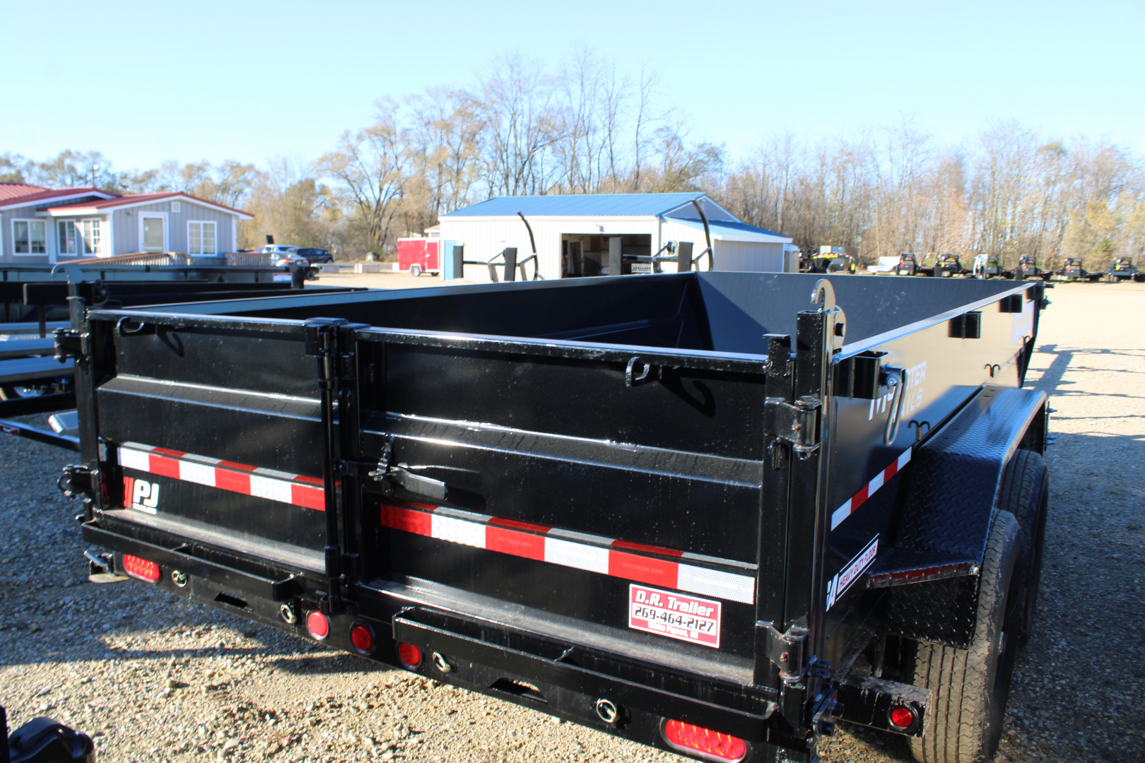 New 2026 PJ Trailers 14' DT 15.4K GVWR Dump Trailer