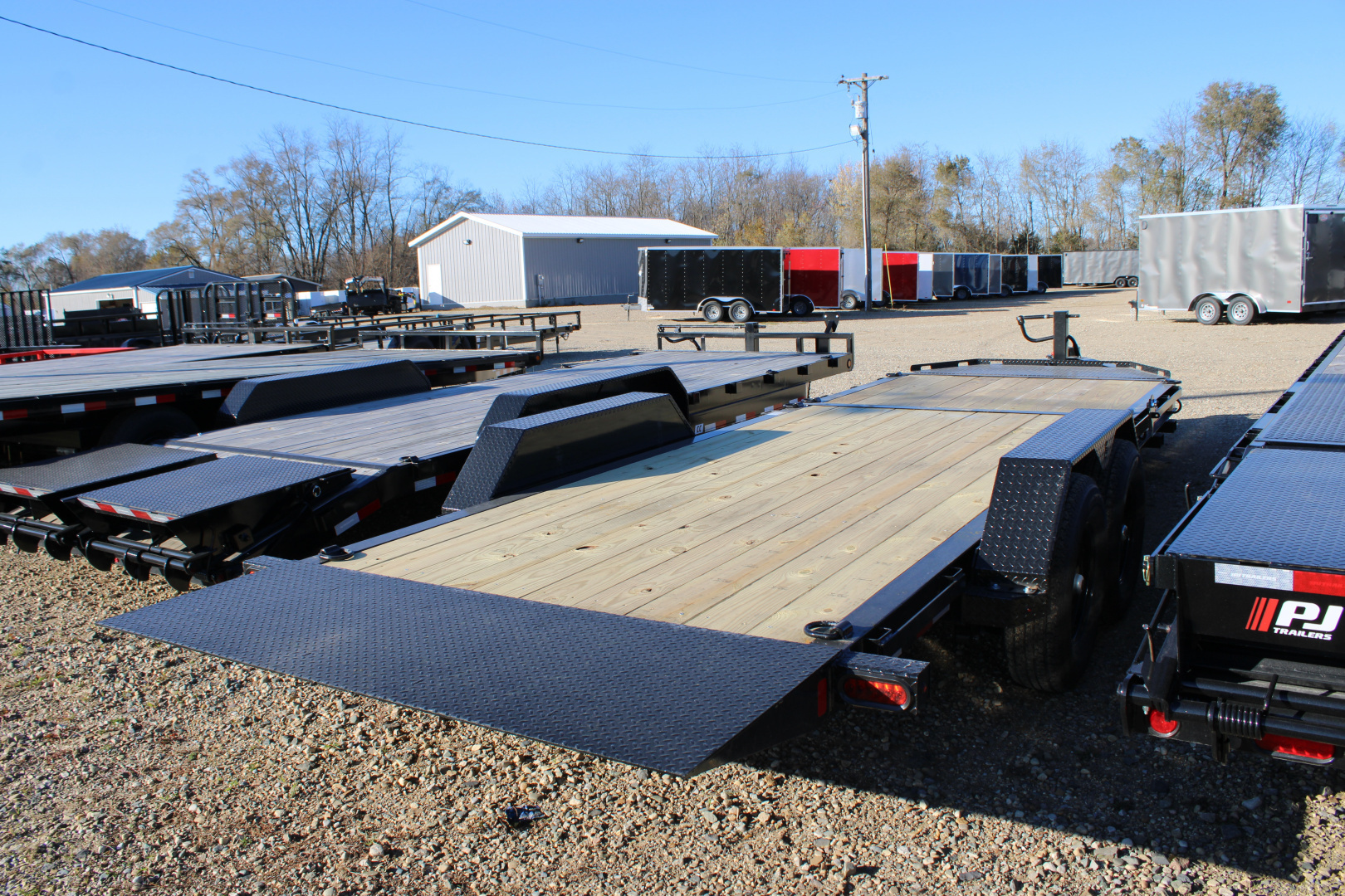 New 2026 Liberty 22' 15K GVWR TILT Equipment Trailer