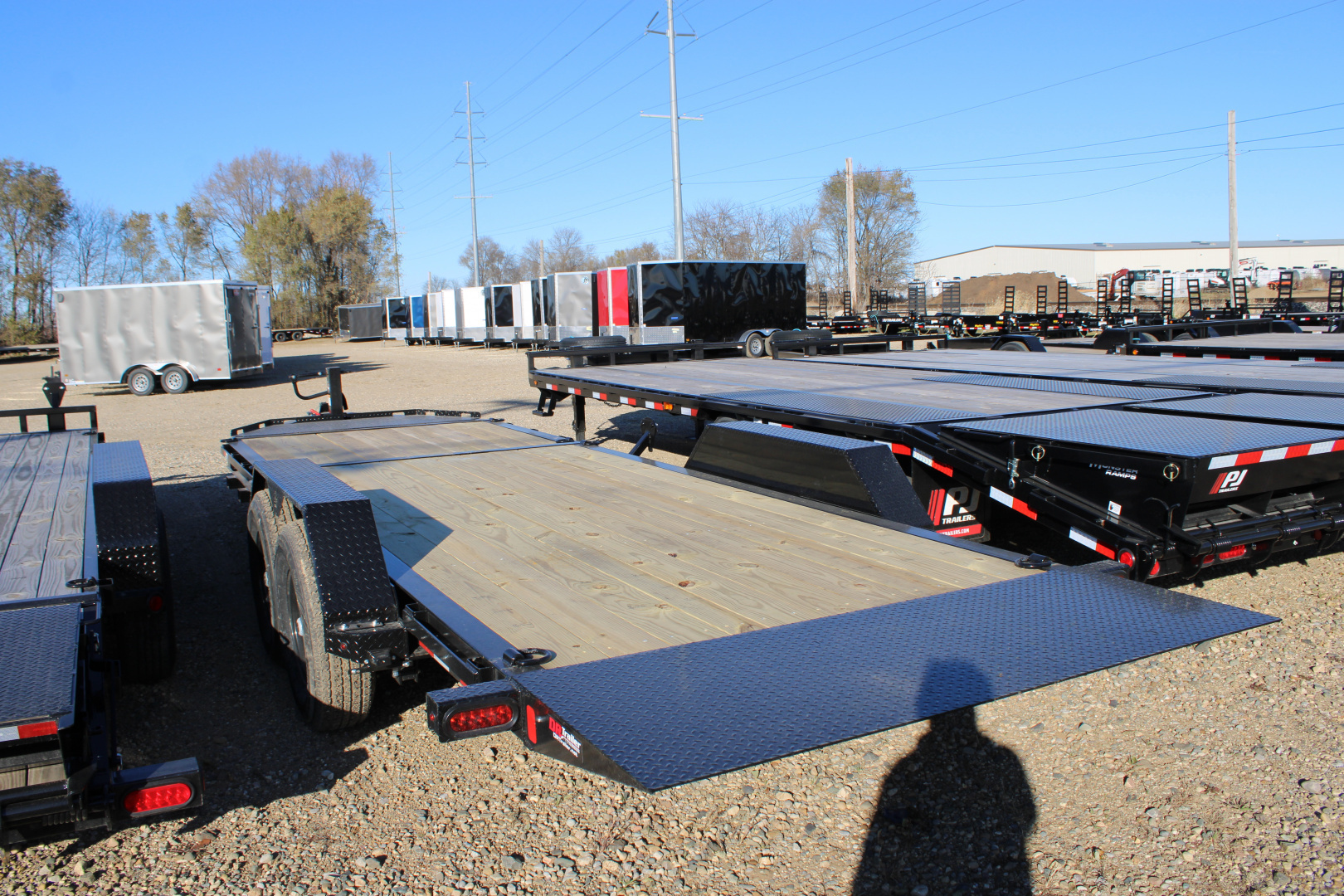 New 2026 Liberty 22' 15K GVWR TILT Equipment Trailer
