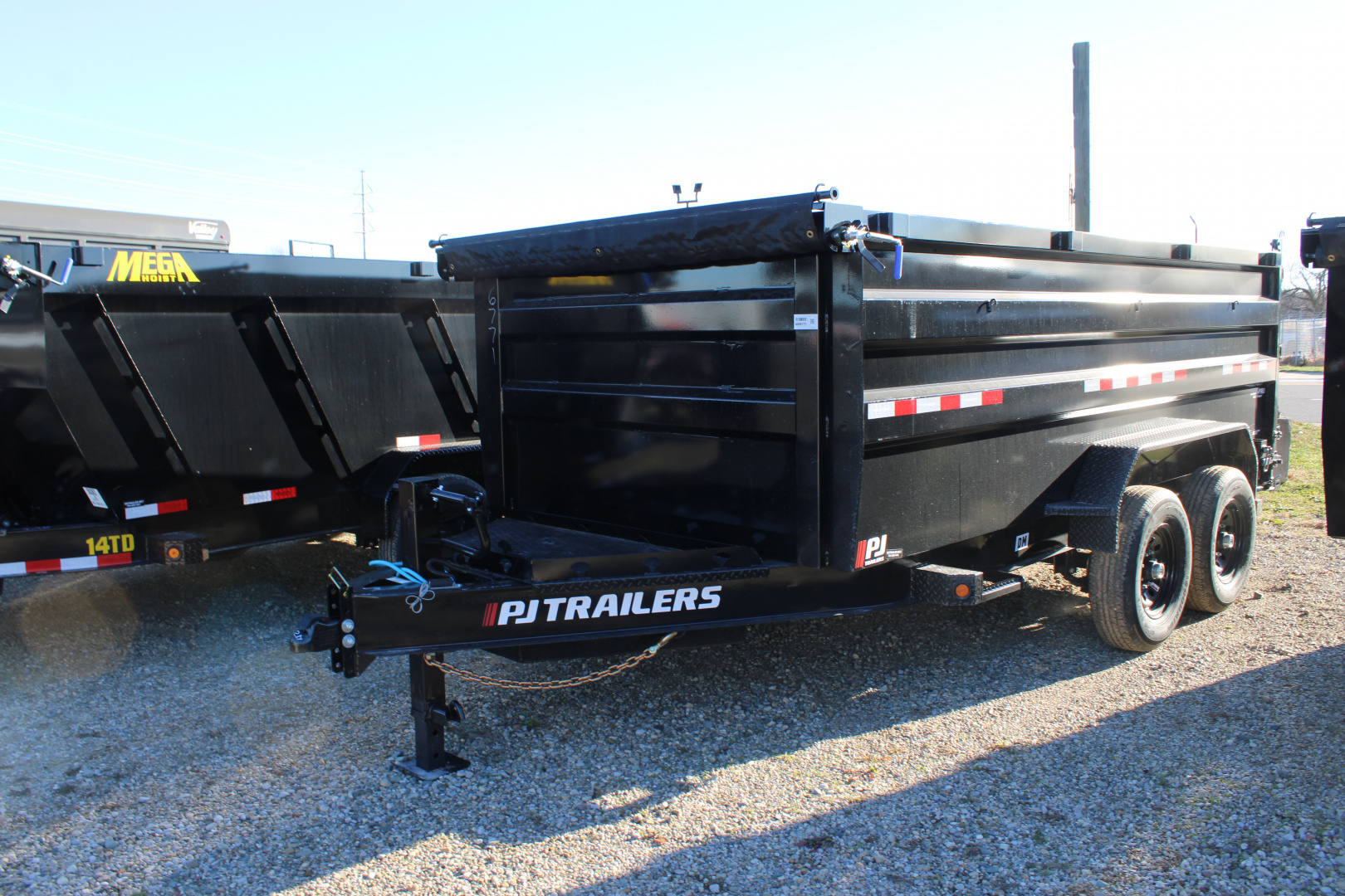 New 2026 PJ Trailers 14' DM 14K GVWR Dump Trailer