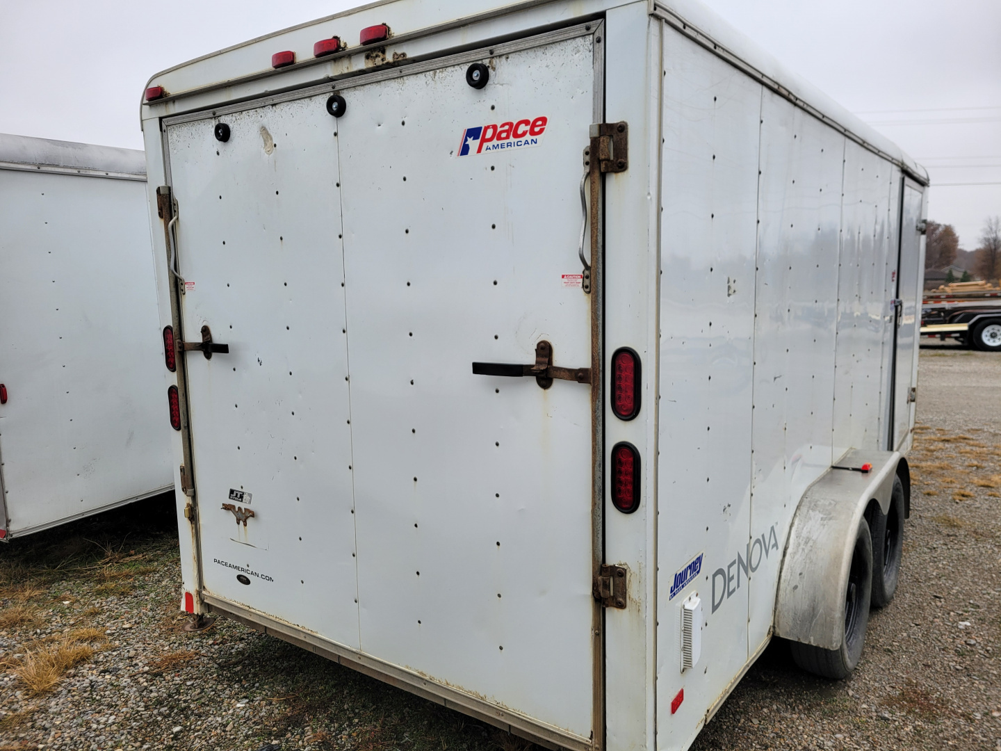 Used 2009 Pace American 8x18 Cargo / Enclosed Trailer