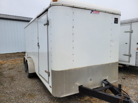 Used 2009 Pace American 8x18 Cargo / Enclosed Trailer