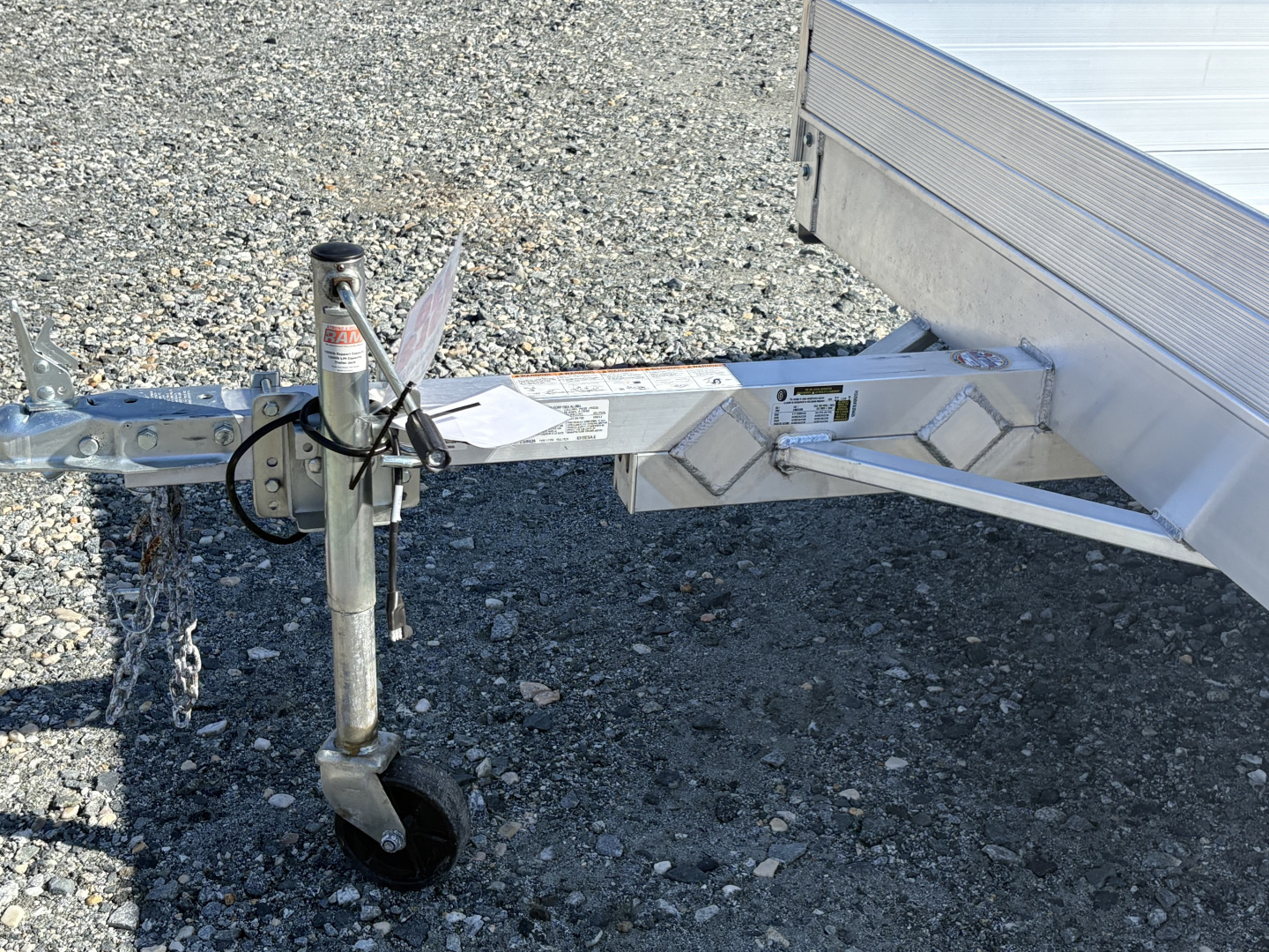 New 2026 Aluma 6310 w/ 12" Solid Sides and Gate Utility Trailer