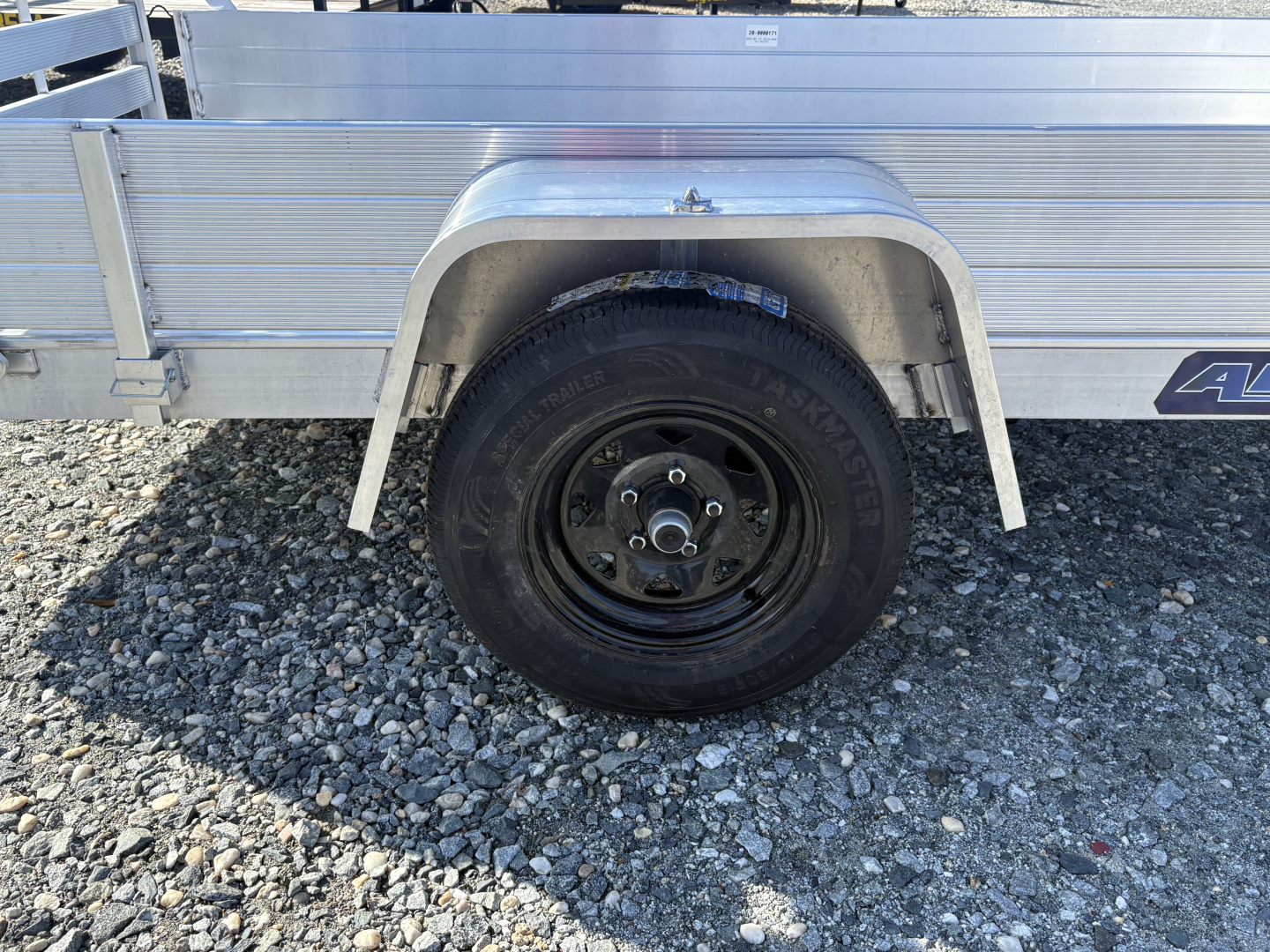 New 2026 Aluma 6310 w/ 12" Solid Sides and Gate Utility Trailer