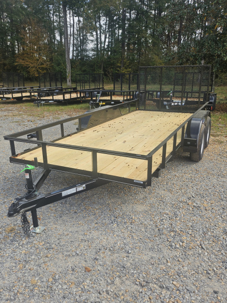 New 2025 Other 6'4 x16' Tandem Axle Utility Trailer