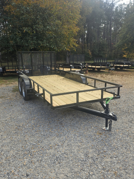 New 2025 Other 6'4"x16' Tandem Axle Utility Trailer