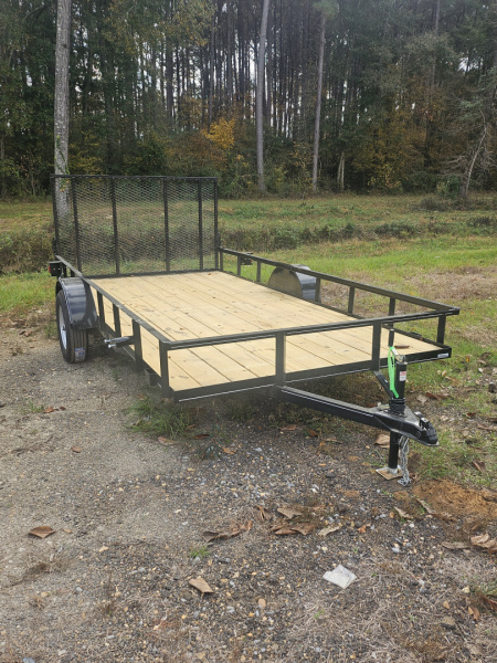 New 2025 Other 6'10"x14', 4' Gate Utility Trailer