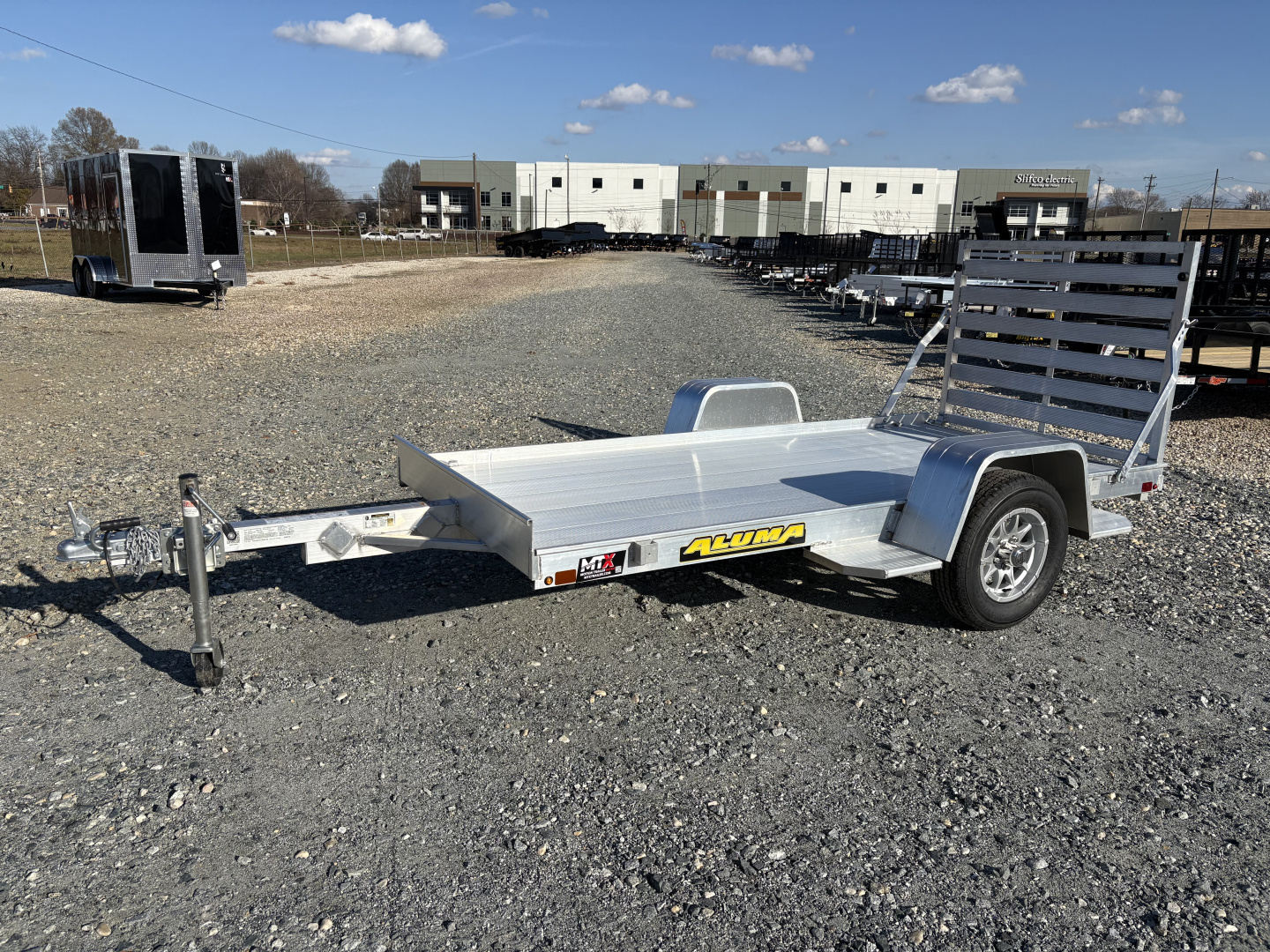 New 2026 Aluma 5410 w/ Gate Utility Trailer