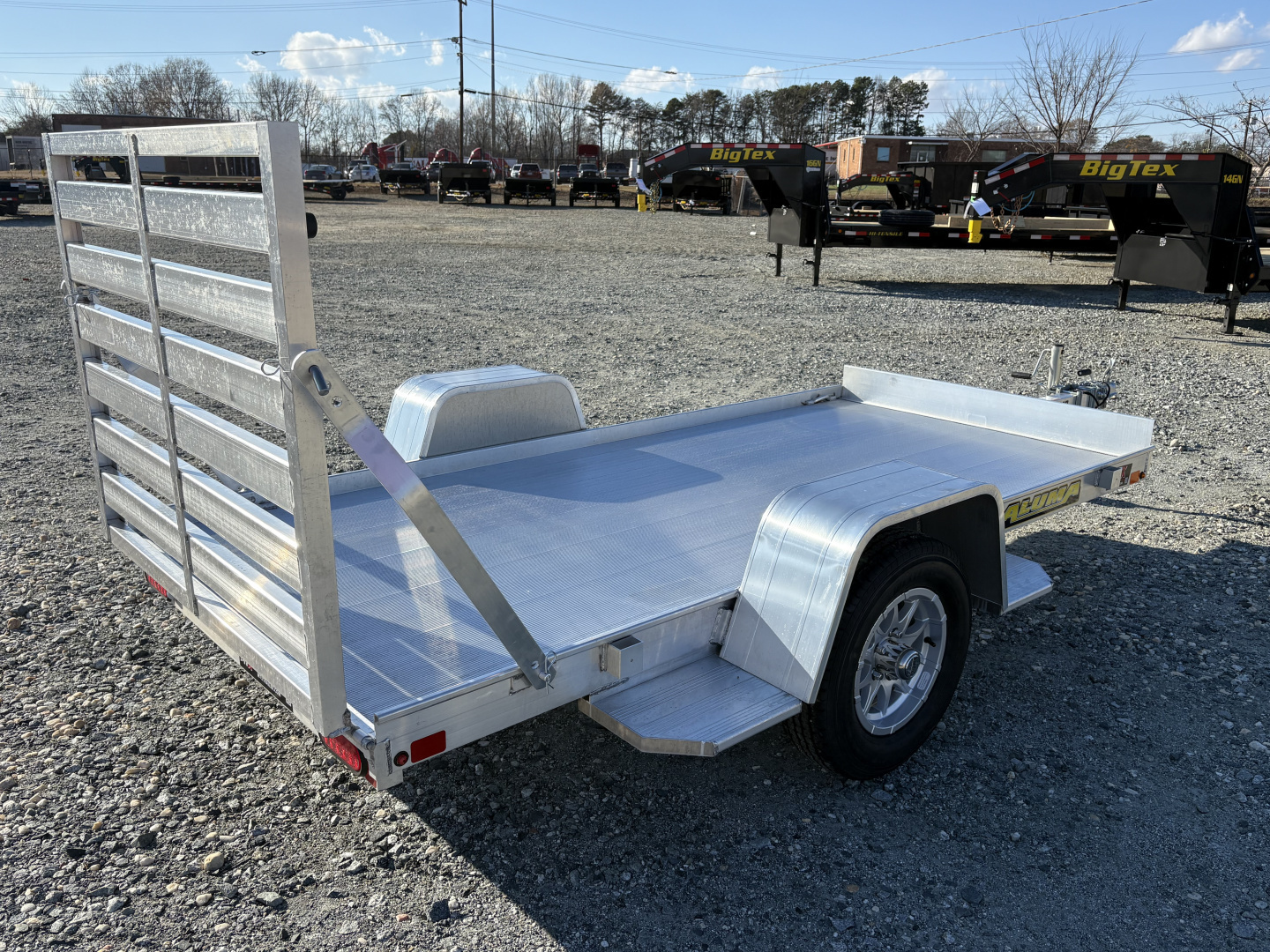 New 2026 Aluma 5410 w/ Gate Utility Trailer
