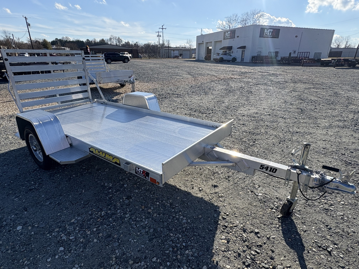 New 2026 Aluma 5410 w/ Gate Utility Trailer