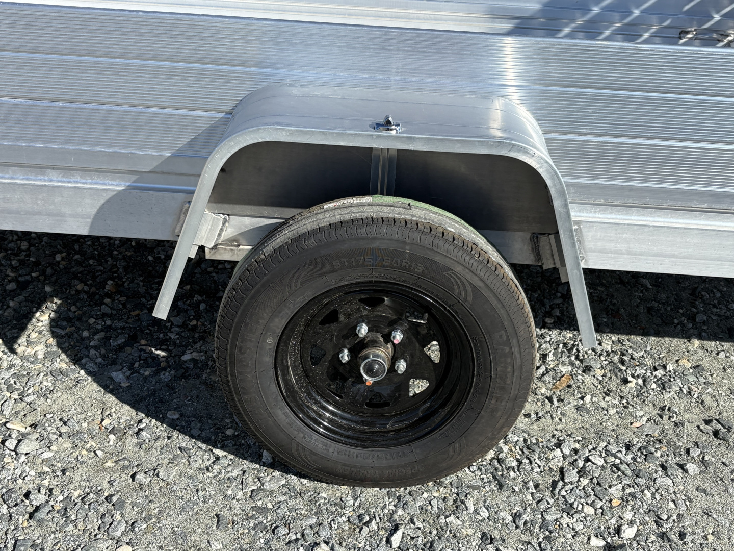 New 2026 Aluma 6812H w/ 12" Solid Sides & Gate Utility Trailer