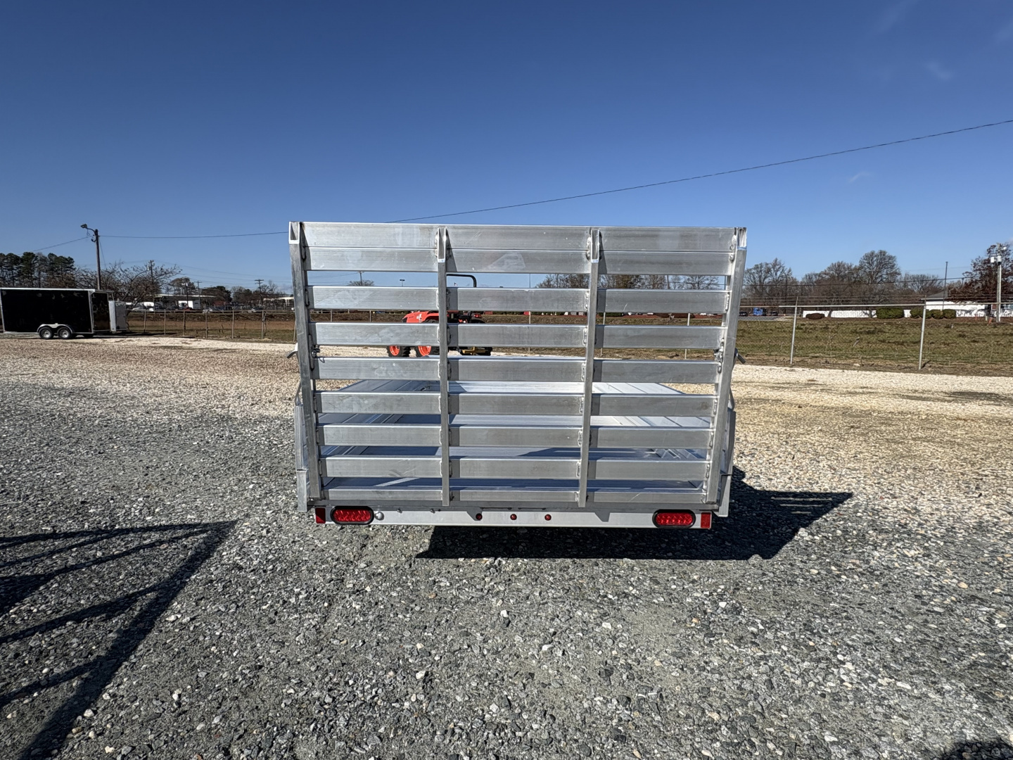 New 2026 Aluma 6812H w/ 12" Solid Sides & Gate Utility Trailer