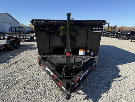 New 2026 Liberty Dump Trailer LD14K83X16B8TS 83x16 TA 24  SIDES (GVW:15400) MIDNIGHT BLACK