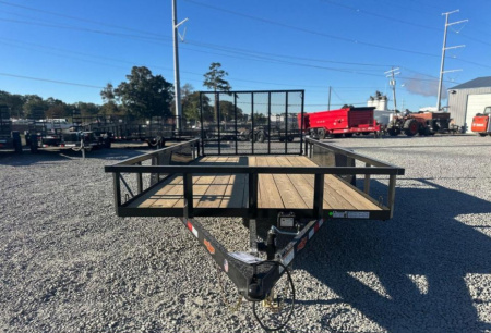 New 2026 Down 2 Earth Trailers 16ft Utility Trailer w/ Gate