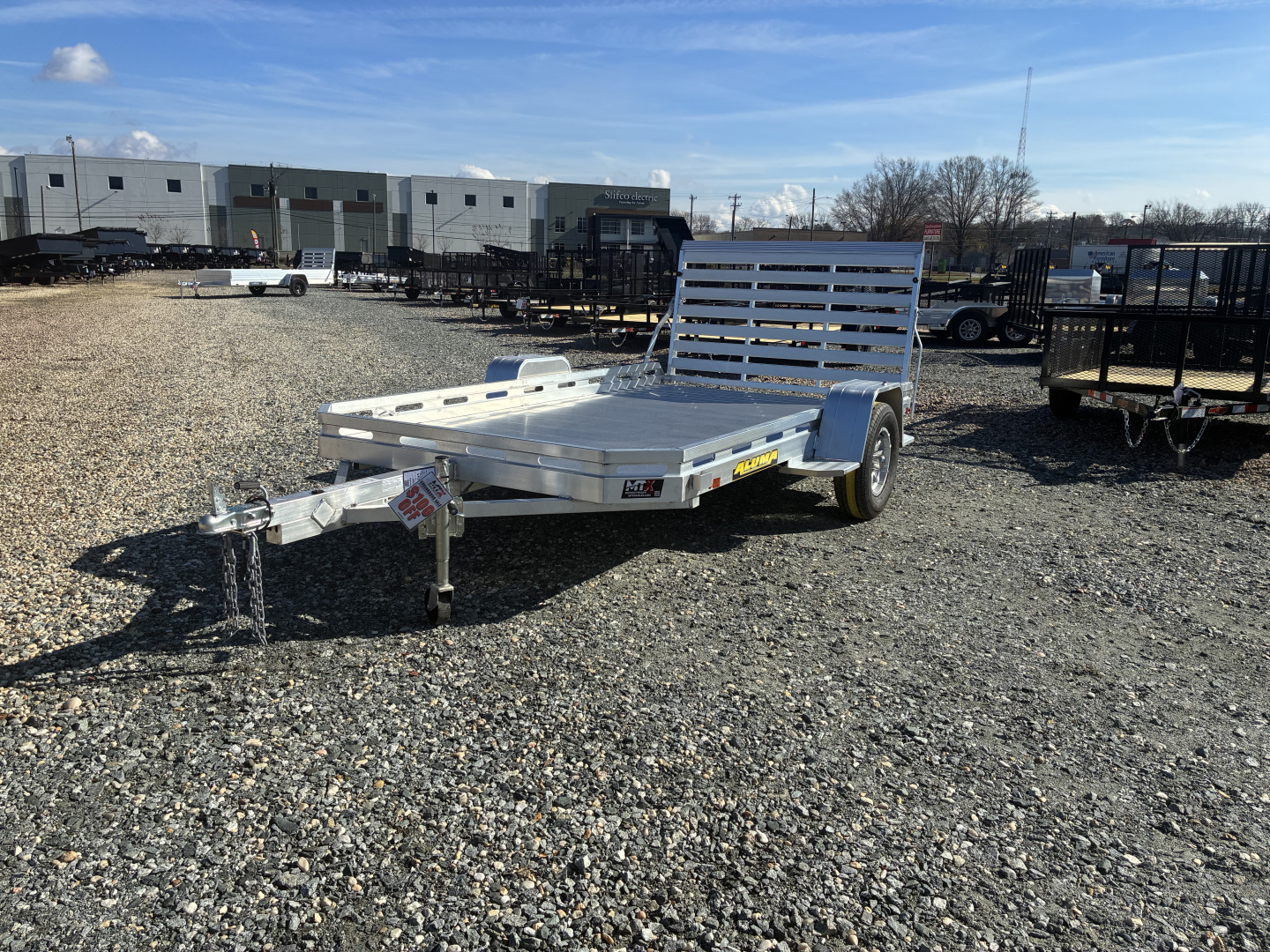New 2026 Aluma Aluma 7712 Utility Trailer