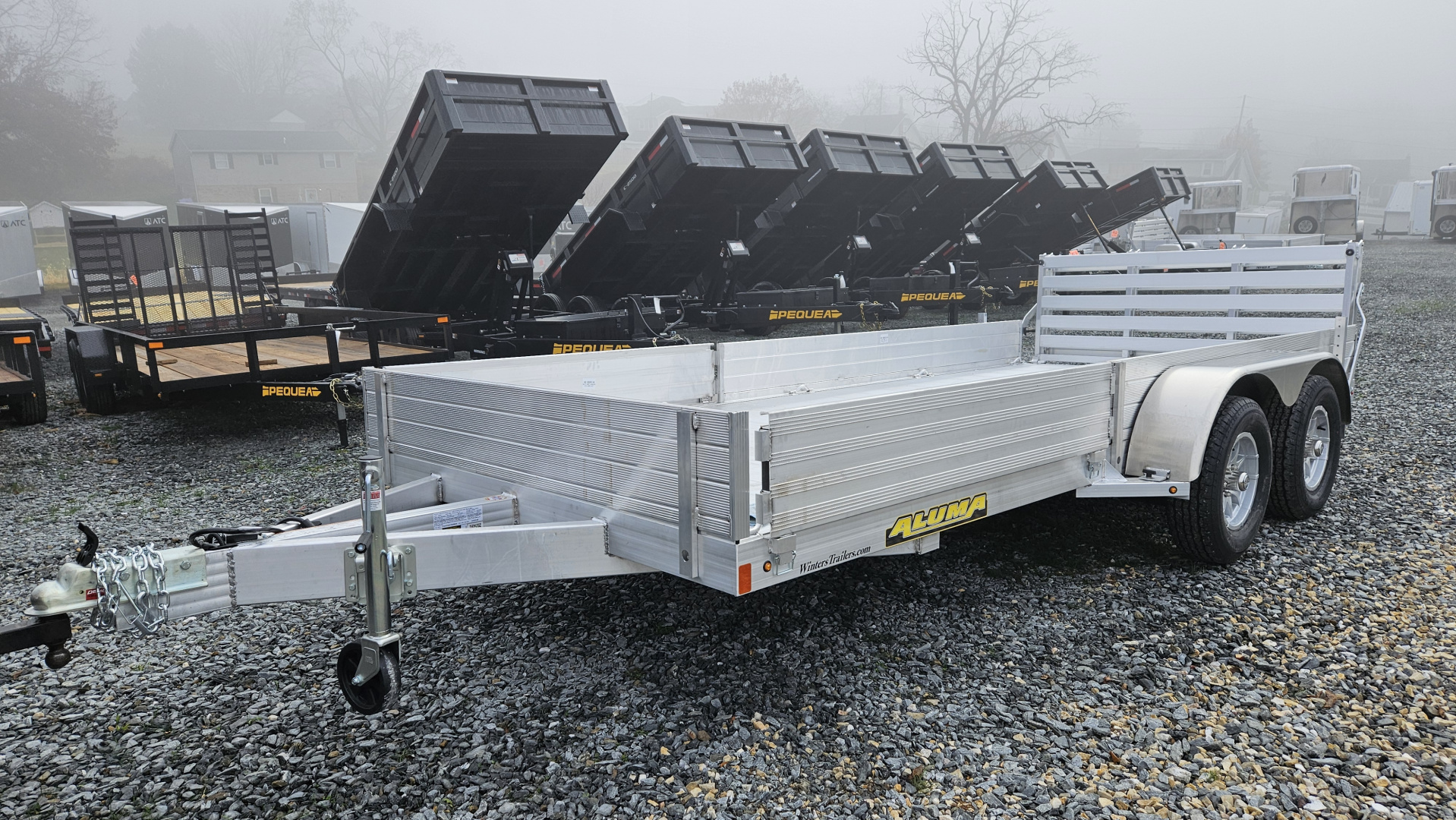 New 2026 Aluma 8116TA ATV Trailer