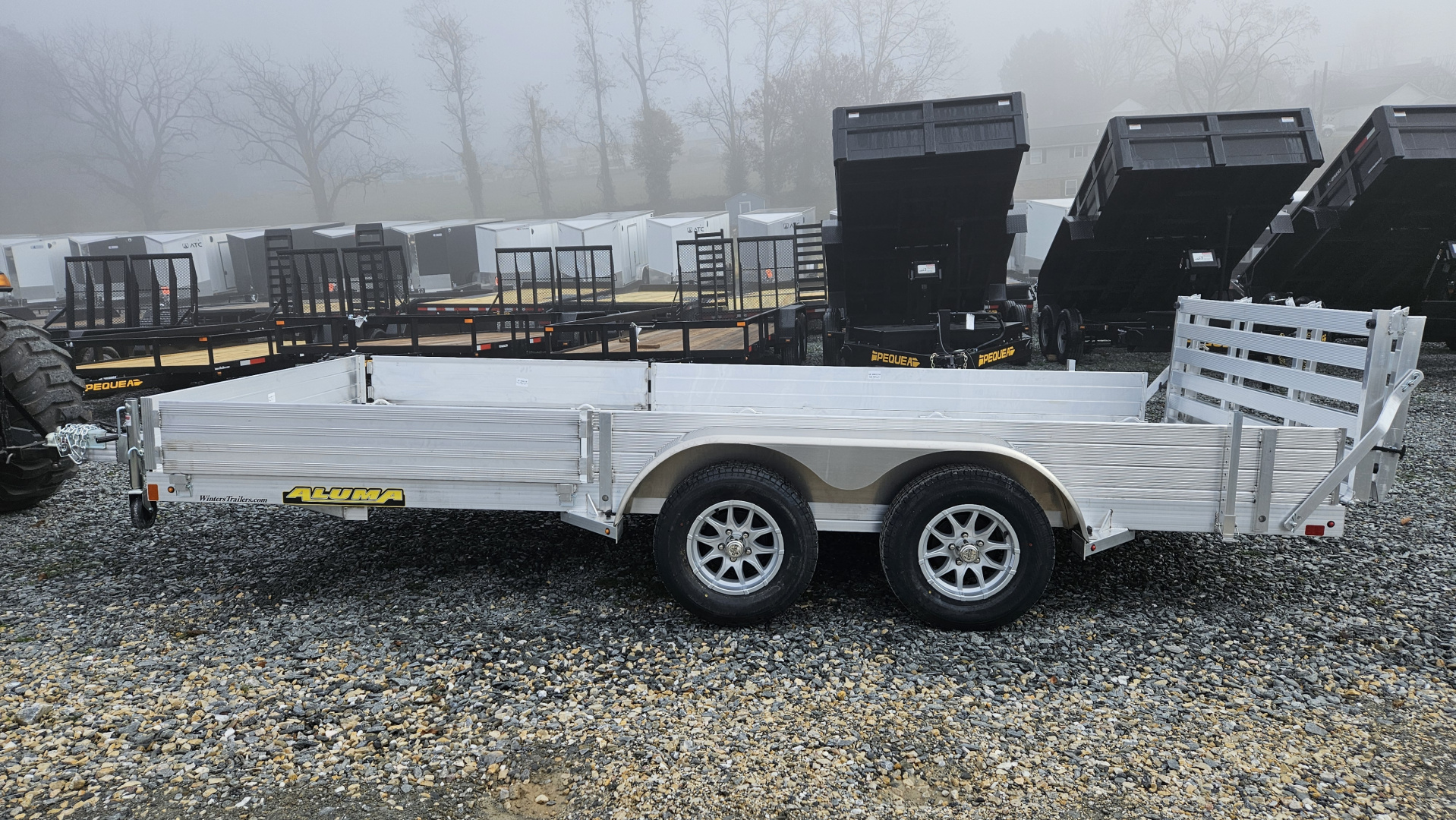 New 2026 Aluma 8116TA ATV Trailer