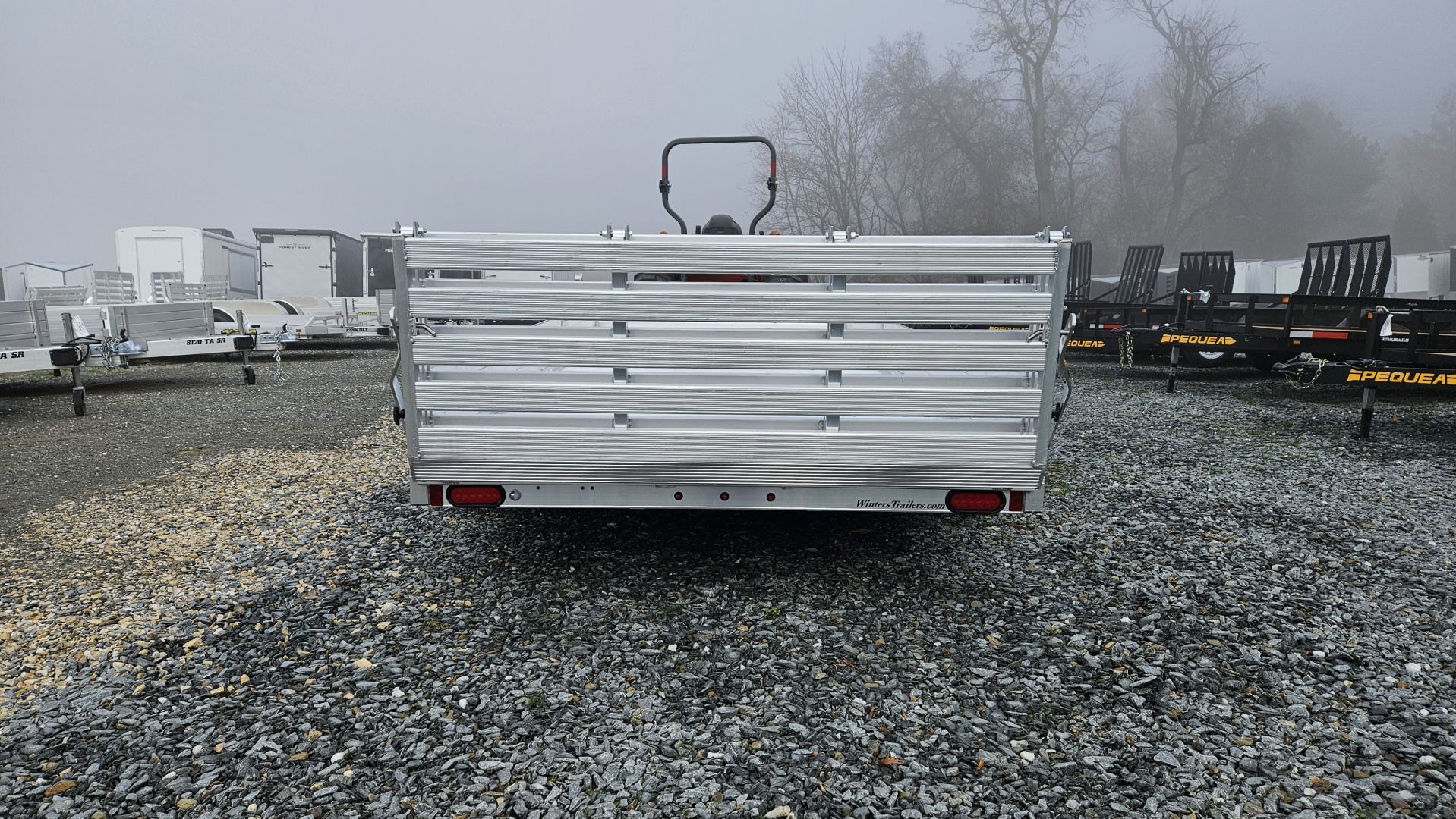 New 2026 Aluma 8116TA ATV Trailer