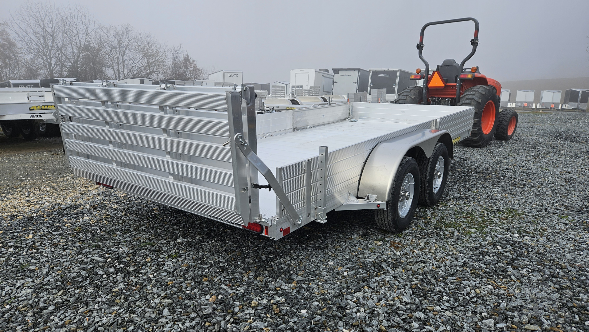New 2026 Aluma 8116TA ATV Trailer