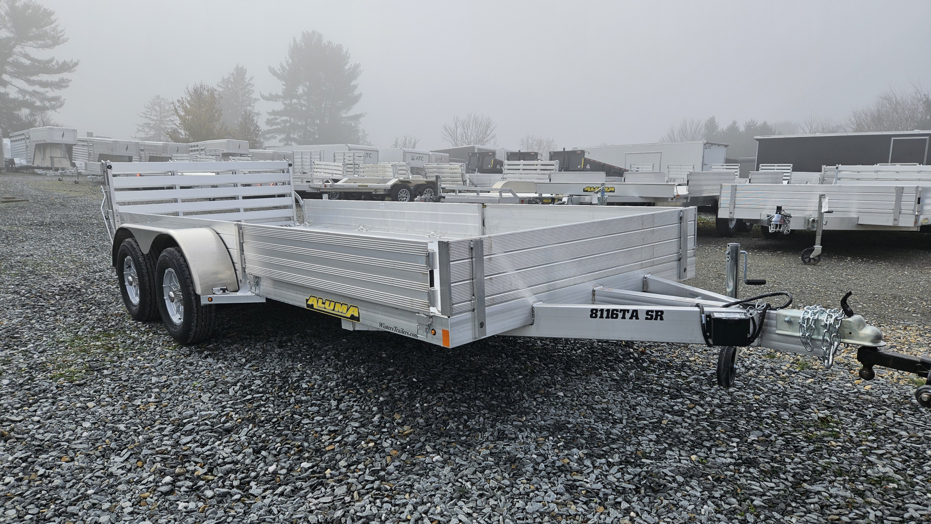 New 2026 Aluma 8116TA ATV Trailer