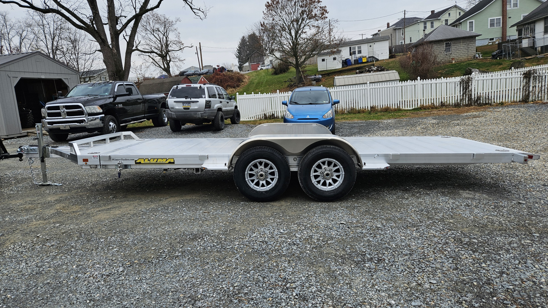 New 2026 ALUMA 82x18TILT Car / Racing Trailer