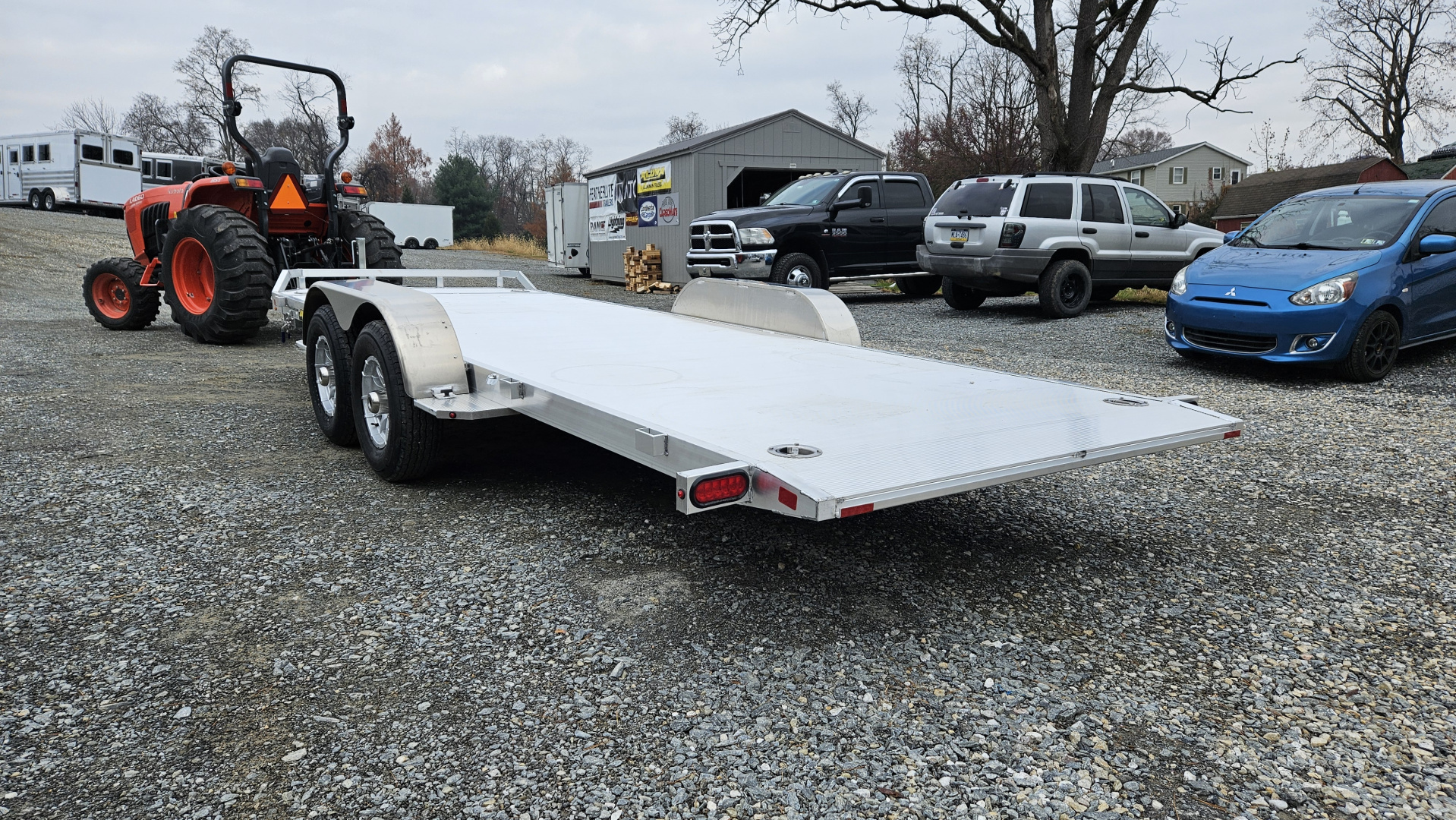 New 2026 ALUMA 82x18TILT Car / Racing Trailer