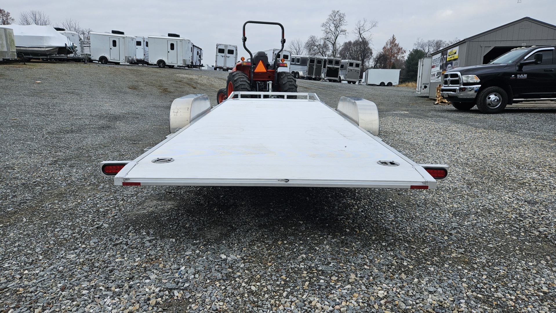 New 2026 ALUMA 82x18TILT Car / Racing Trailer