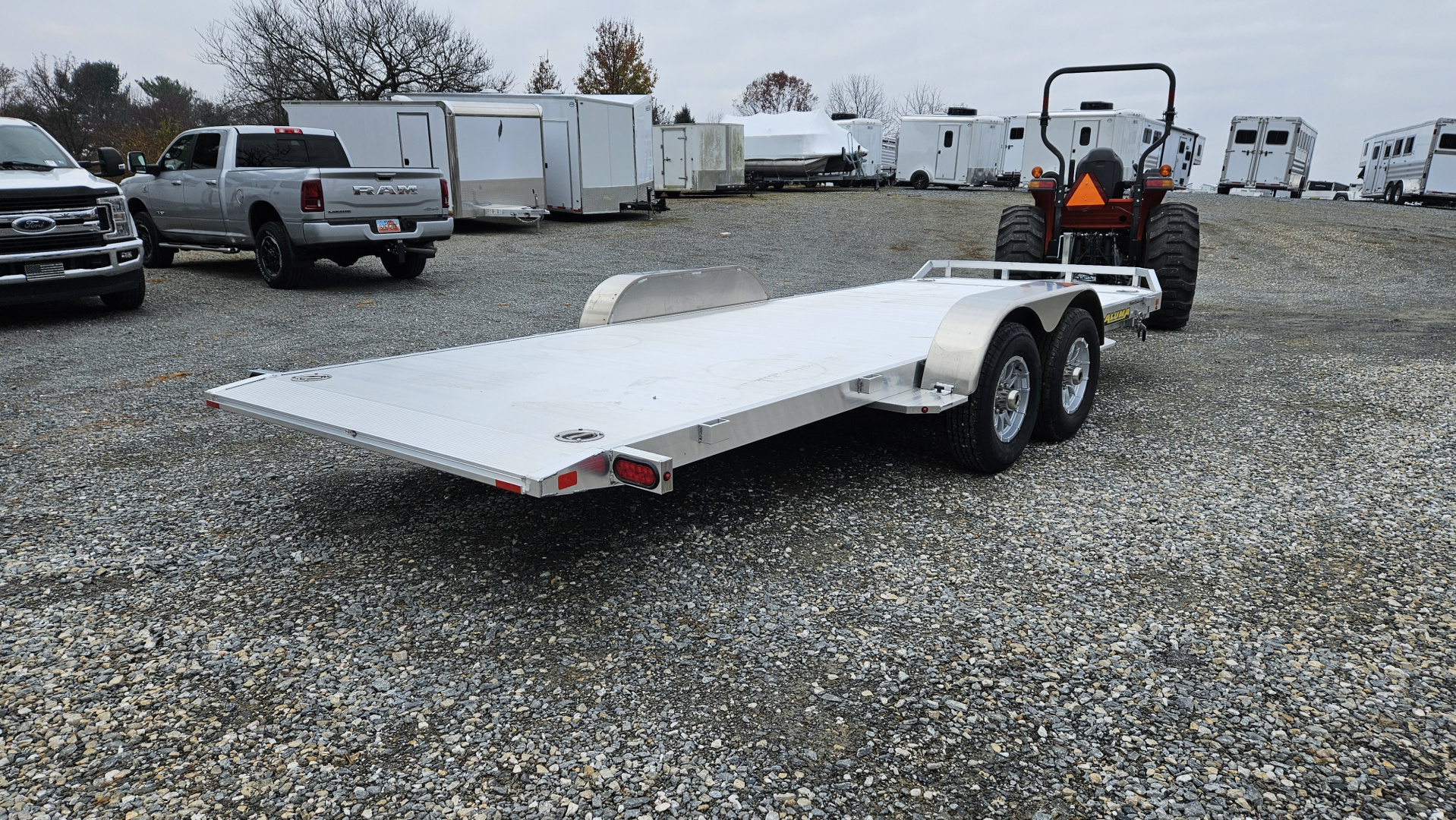 New 2026 ALUMA 82x18TILT Car / Racing Trailer
