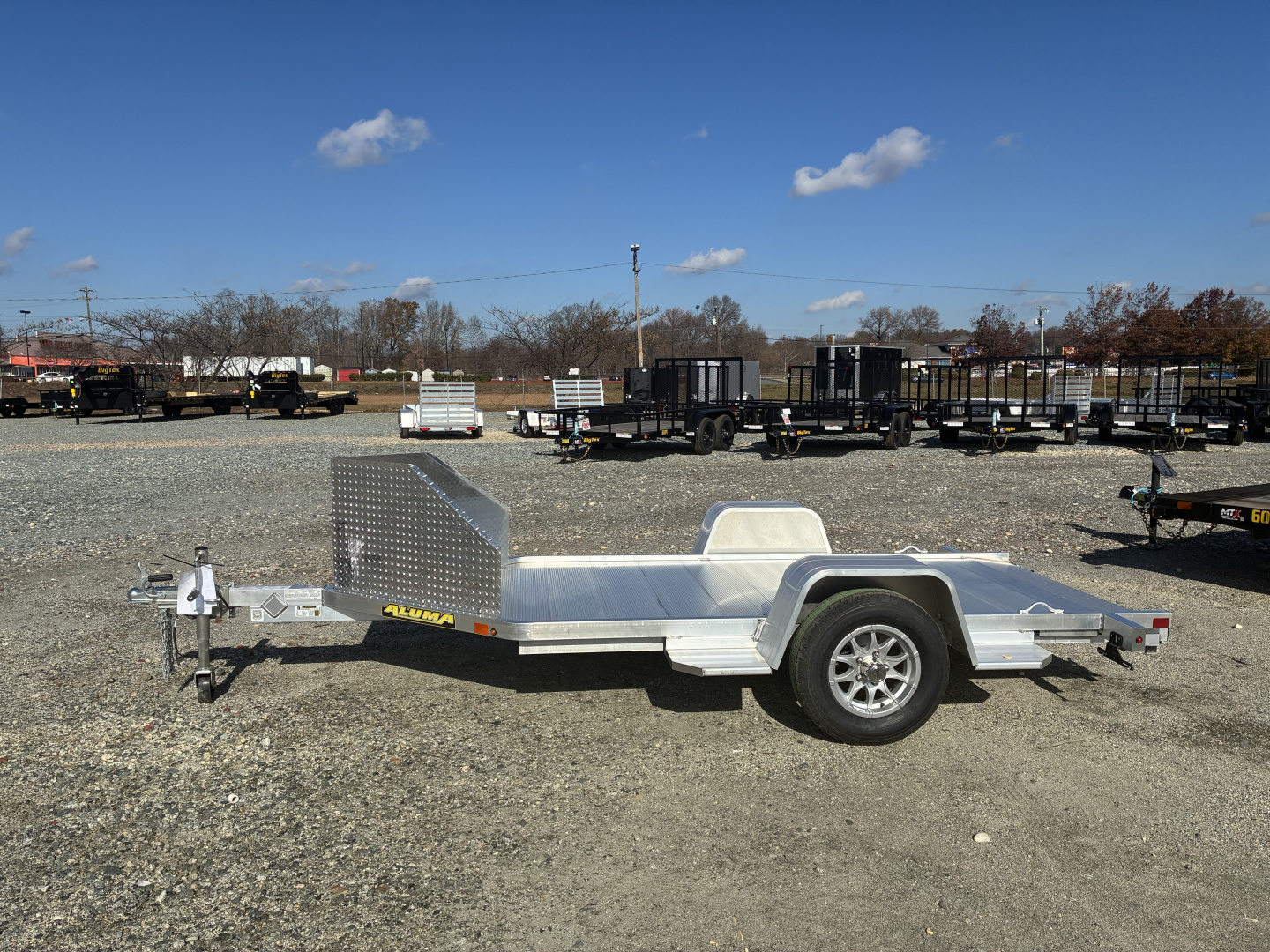 New 2026 Aluma MC10 Motorcycle Trailer