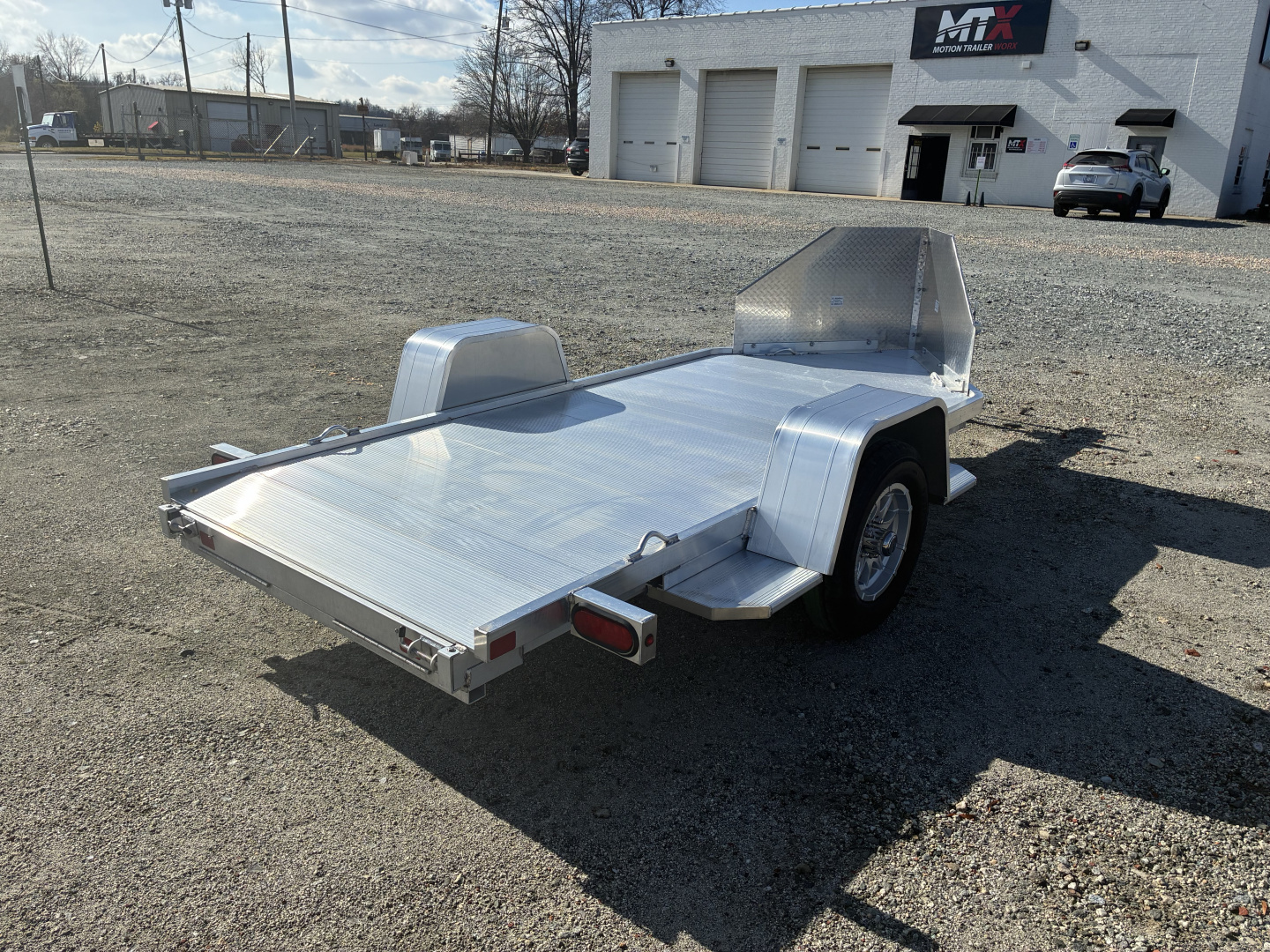 New 2026 Aluma MC10 Motorcycle Trailer