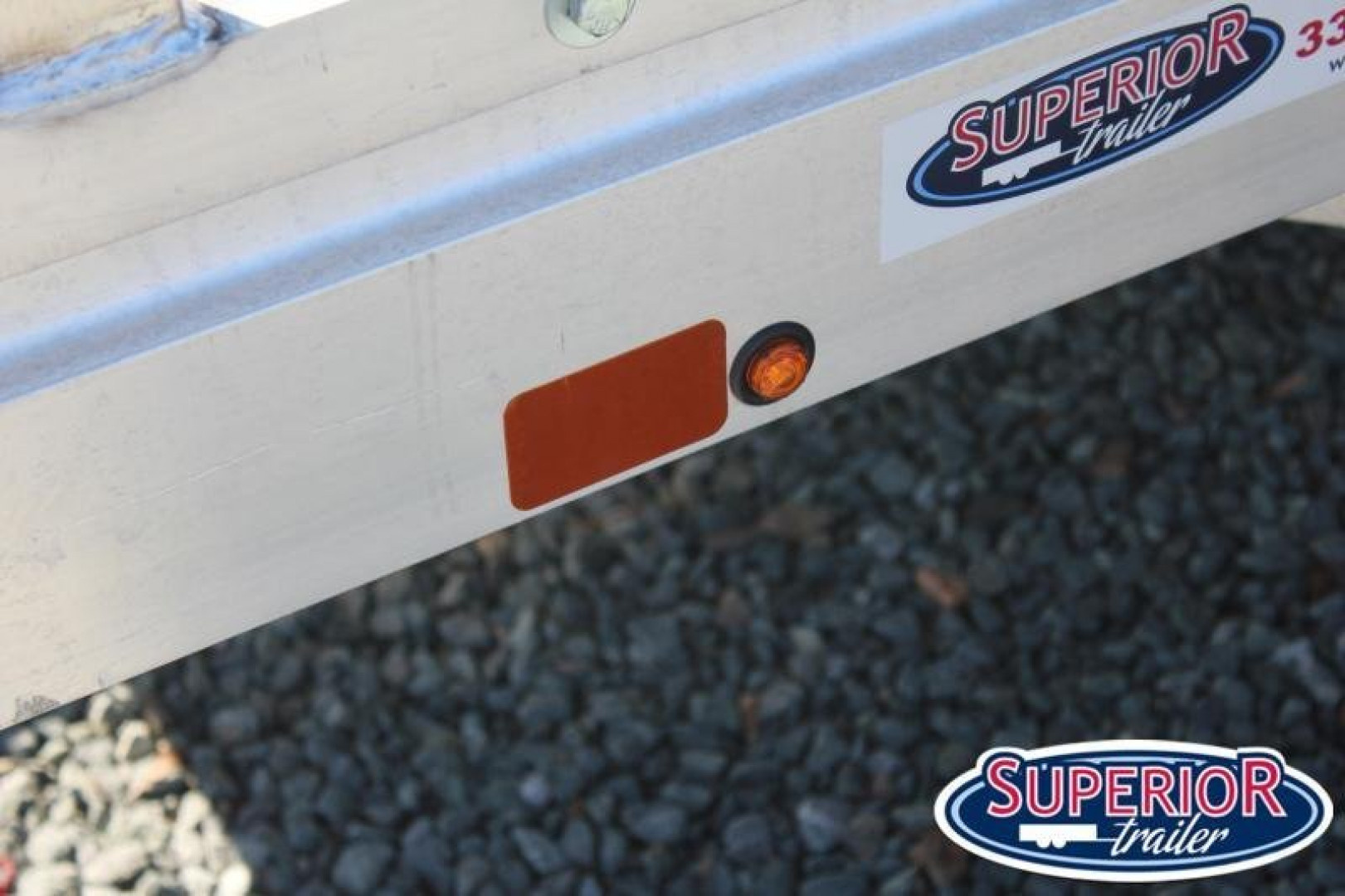 New 2026 Aluma 7814ES Utility Trailer w/ Rail Kit