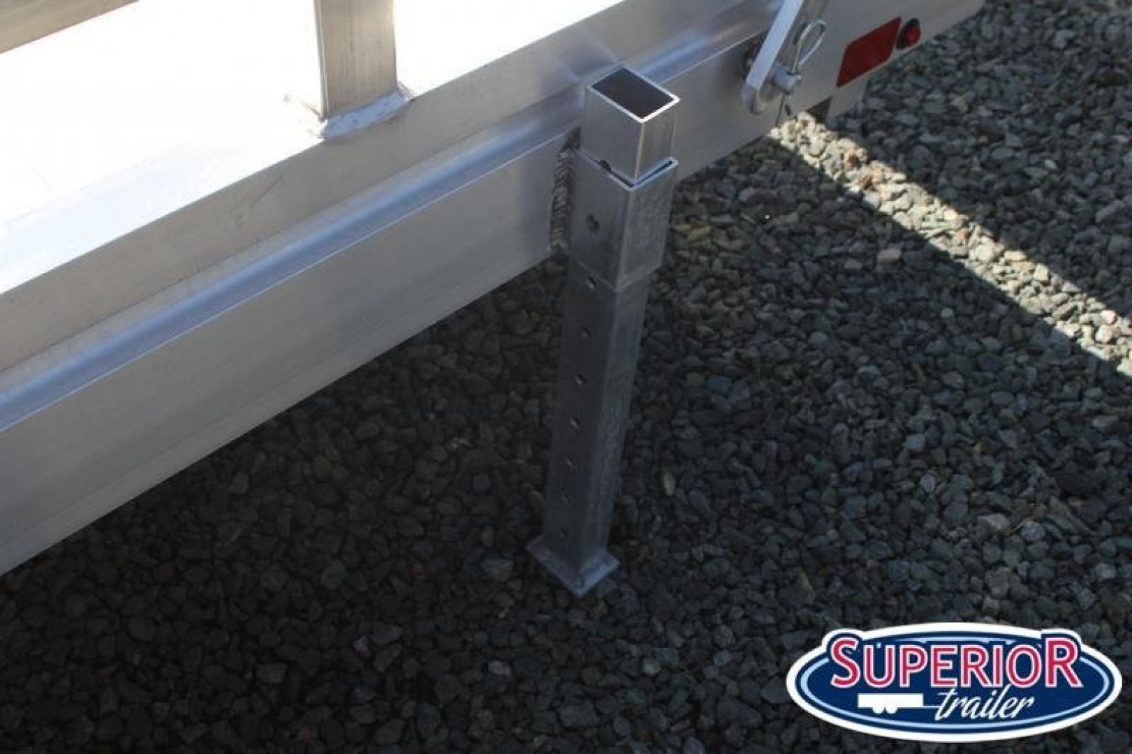 New 2026 Aluma 7814ES Utility Trailer w/ Rail Kit