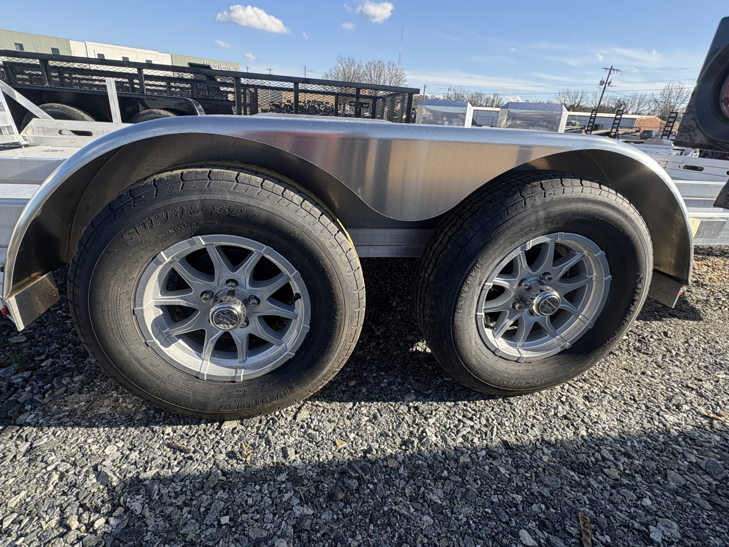 New 2026 Aluma 7816 Utility Trailer w/ Bi-Fold Tailgate