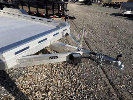New 2026 Aluma 7816 Utility Trailer w/ Bi-Fold Tailgate
