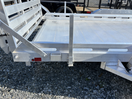 New 2026 Aluma 7816 Utility Trailer w/ Bi-Fold Tailgate