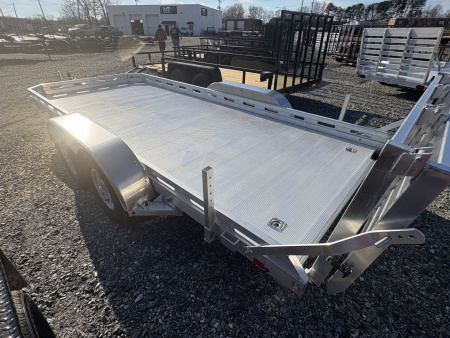 New 2026 Aluma 7816 Utility Trailer w/ Bi-Fold Tailgate
