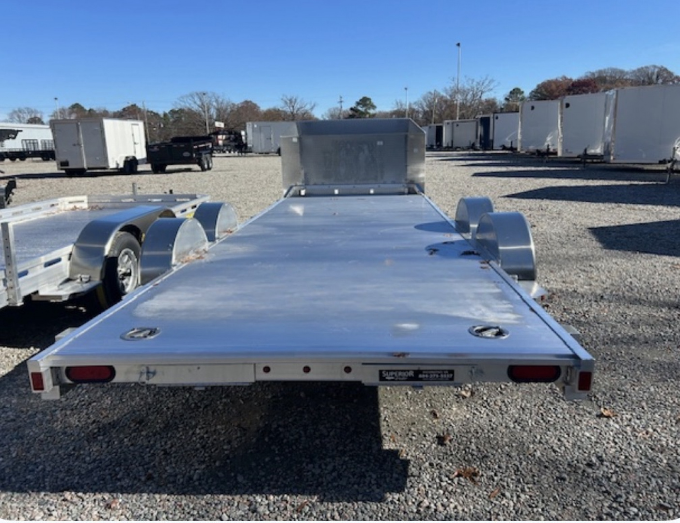 New 2026 Aluma 8220H 10K Heavy Duty Car Trailer