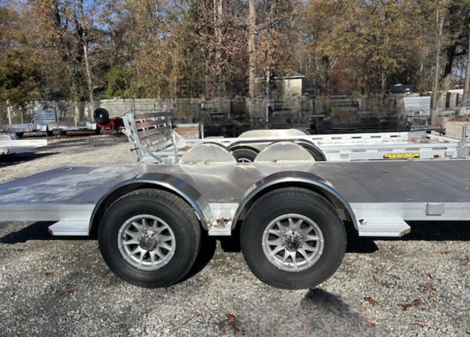 New 2026 Aluma 8220H 10K Heavy Duty Car Trailer