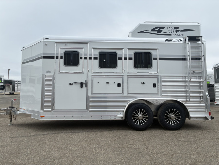 New 2027 4-Star 3H BP with Mangers Horse Trailer