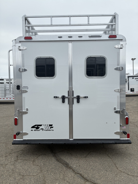 New 2027 4-Star 3H BP with Mangers Horse Trailer