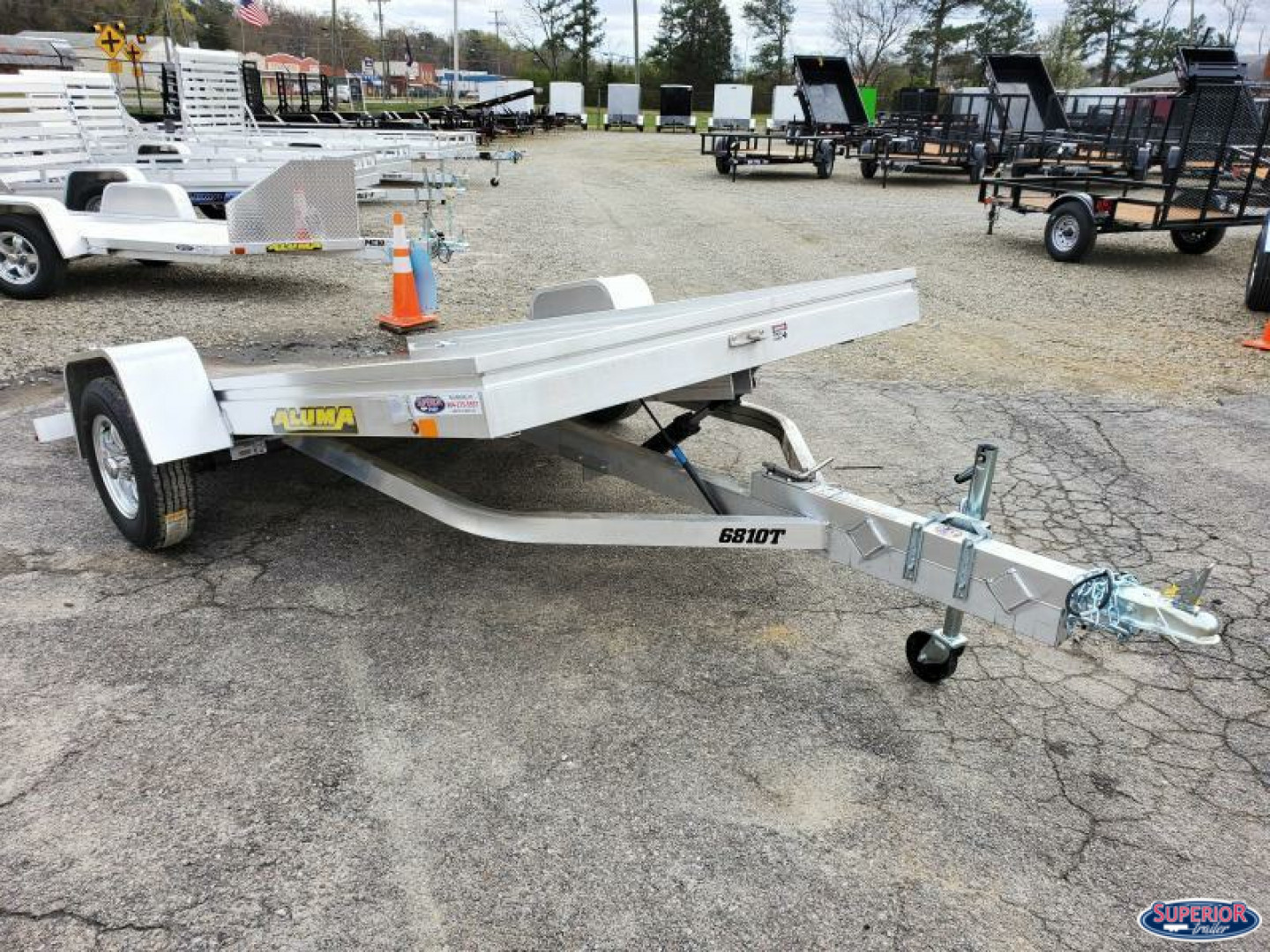 New 2026 ALUMA 6810 Tilt Utility Trailer
