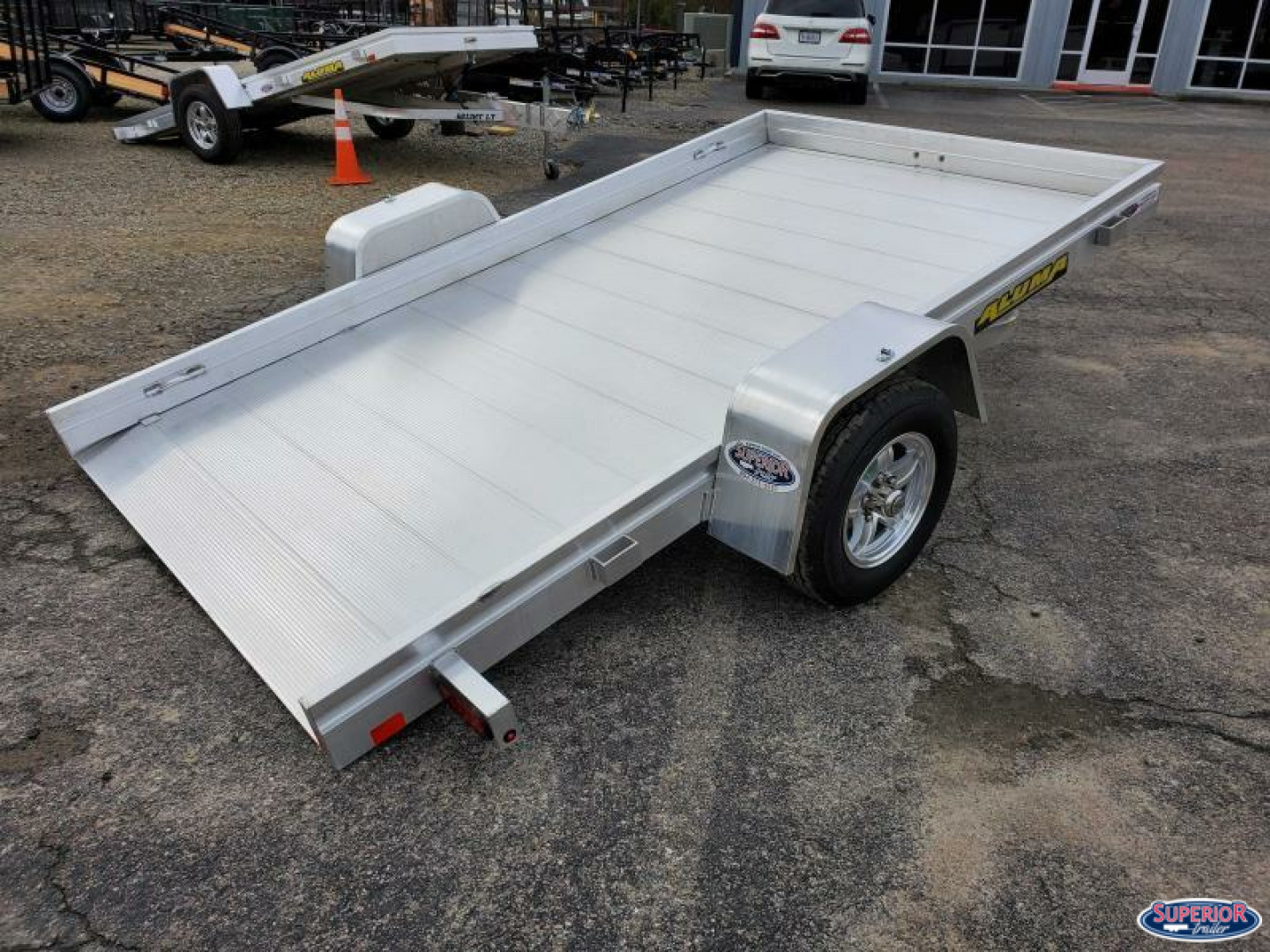 New 2026 ALUMA 6810 Tilt Utility Trailer