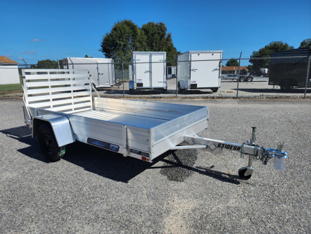 New 2026 ALUMA 6310 w/ 12  Solid Sides Utility Trailer