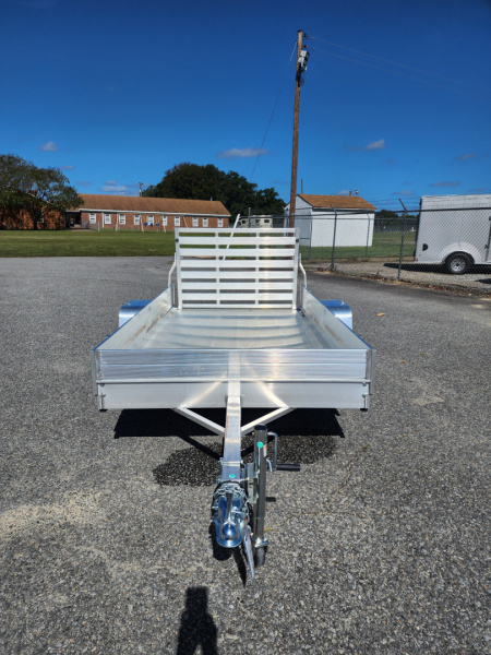 New 2026 ALUMA 6310 w/ 12" Solid Sides Utility Trailer