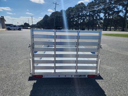 New 2026 ALUMA 6310 w/ 12" Solid Sides Utility Trailer