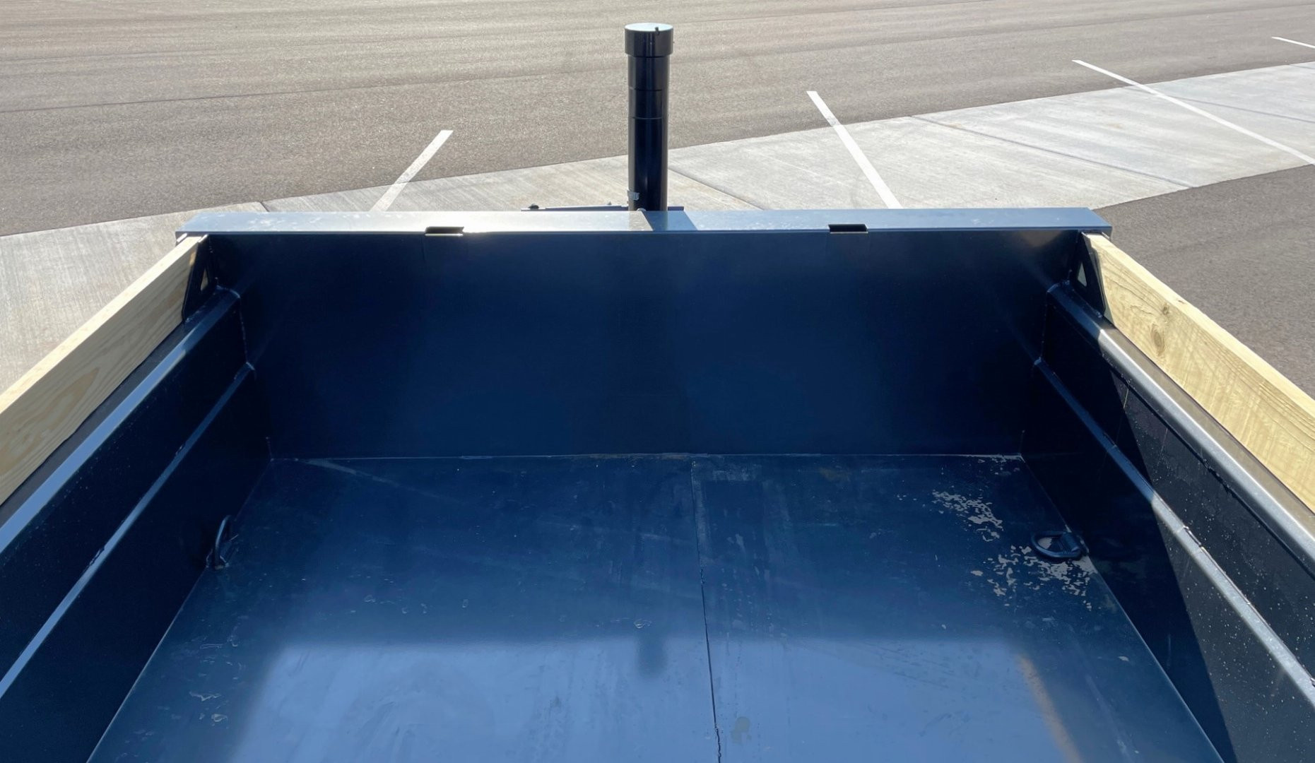 New Diamond C Baseline 82" x 14' HDU-208 16,000 LB Telescopic Dump Trailer 24" Sides w/ Board Brackets, 14ply tires, Spare, Solar