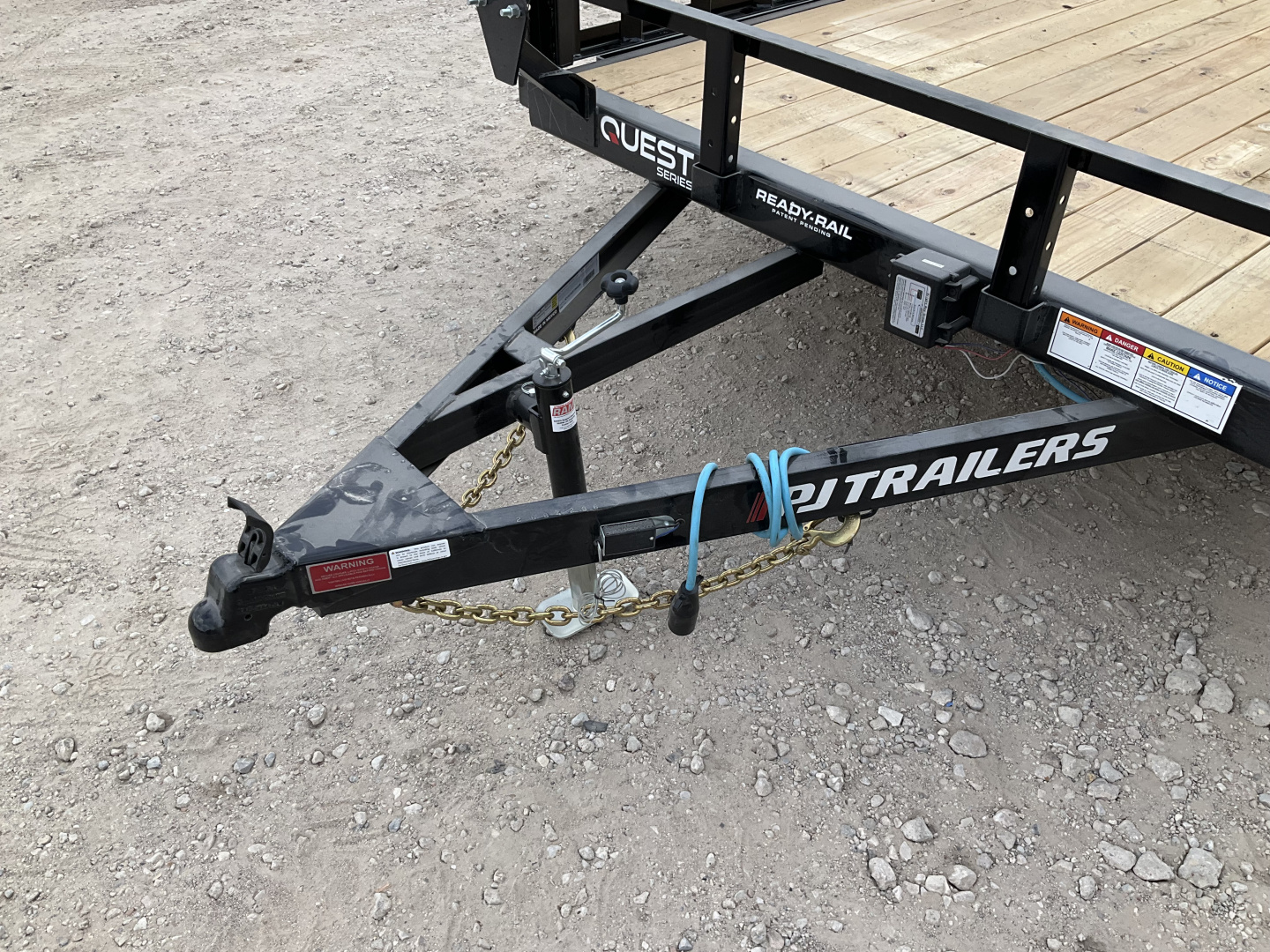 New 2026 PJ 77"x14' Tandem Axle Utility Trailer - UK