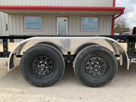 New 2026 PJ 77"x14' Tandem Axle Utility Trailer - UK